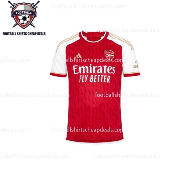 the front of Arsenal Home Men Shirt 2023/24