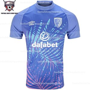 the front of Bournemouth Away Adult Shirt 2022/23