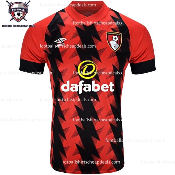 the front of Bournemouth Home Adult Shirt 2022/23