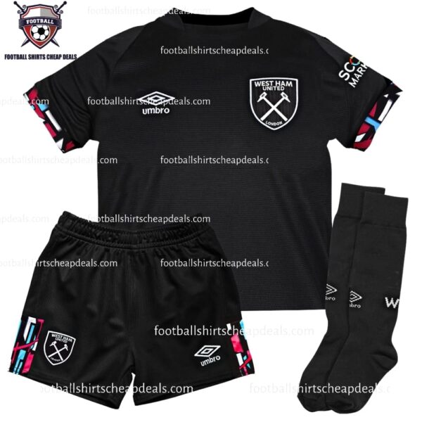 the front of Westham United Kids Away Kit 2022/23