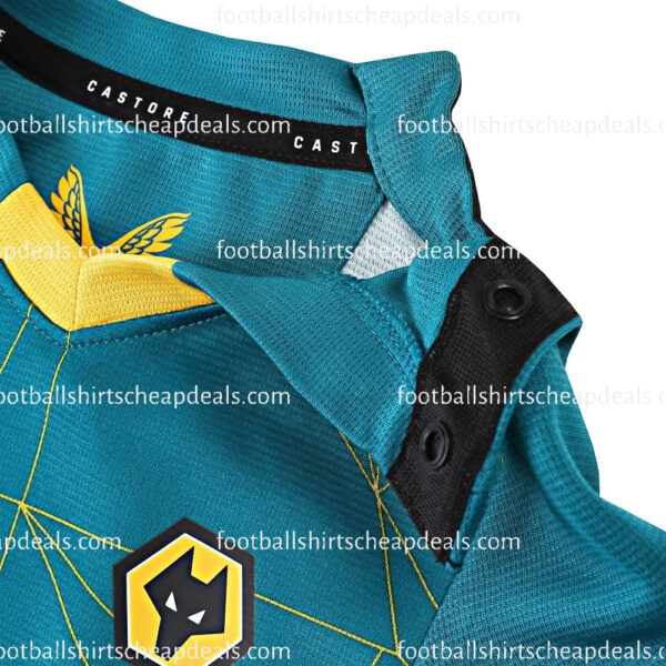 the details of Wolves Away Kids Football Shirt 2022/23