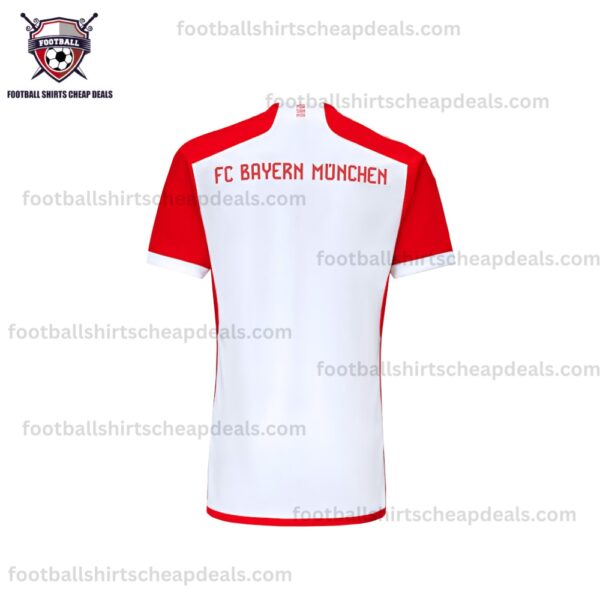 the back of Bayern Munich Home Men Shirt 23_24 Football Shirt Cheap Deals