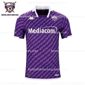 THE FRONT OF FORENTINA HOME MEN SHIRT BACK 2023/24