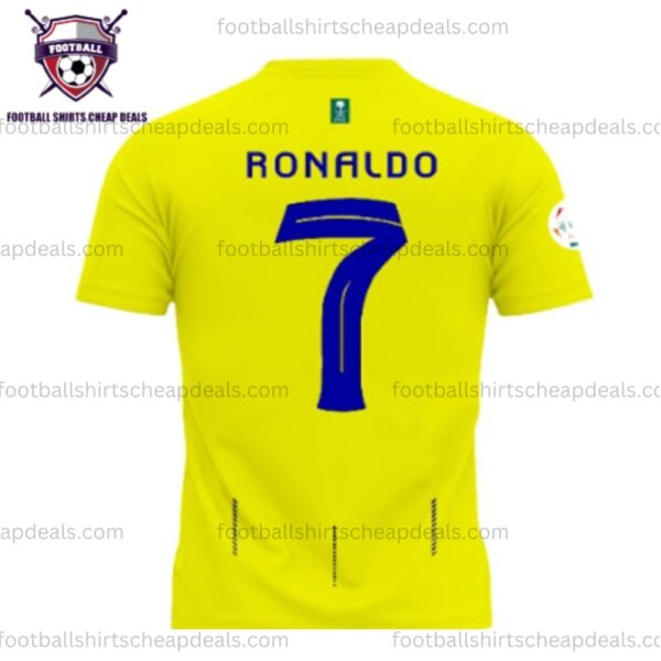 Al Nassr Home Football Shirt Ronaldo 7 23 24