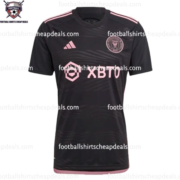 the front of Inter Miami Away Adult Football Shirts Cheap Deals 2023/24