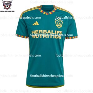 the front of LA Galaxy Away Adult Football Shirts Cheap Deals 2023/24