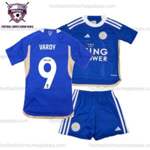 Leicester City Home Vardy 9 Kids 2023/24