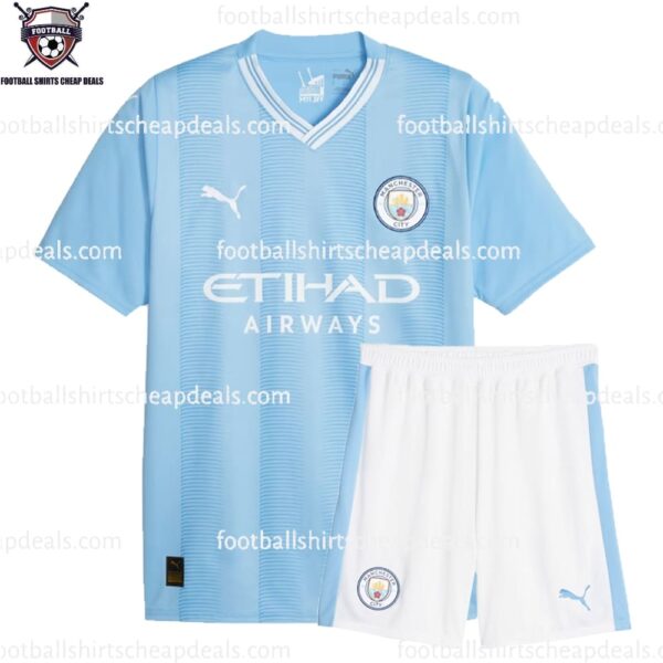 Manchester City Home Adult Football Kit 2023/24