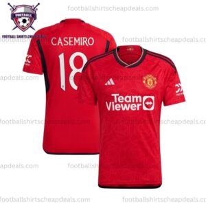 Manchester United Home Casemiro 18 Adult Football Shirt 2023/24