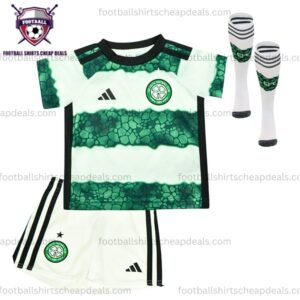 Celtic Home Kid Football Kit 23-24