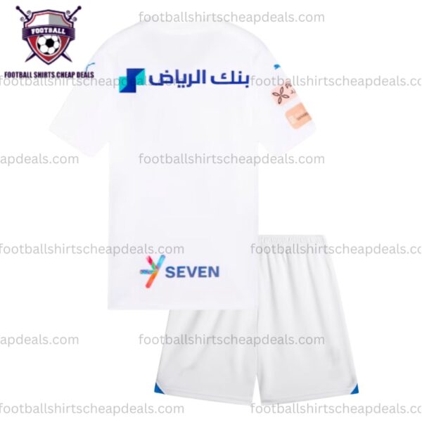 Al Hilal Away Kid Football Kit 23 24