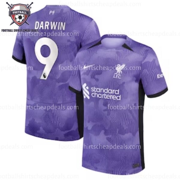 Liverpool Third Men Shirt 2023-24 Darwin 9 Printed
