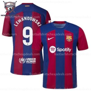 Barcelona Home Men Shirt 2023-24 Lewandowski 9
