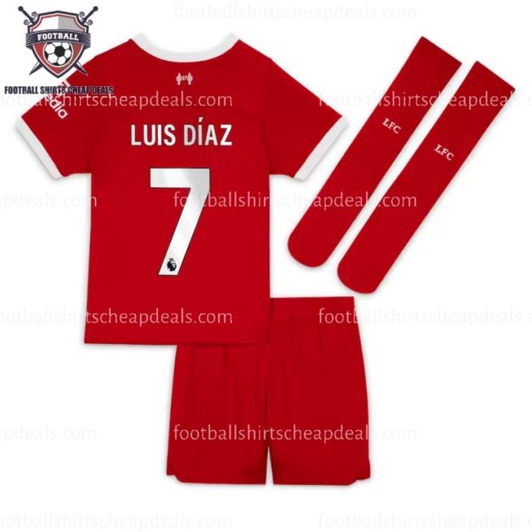 Liverpool Home Kid Kit 2023-24 Louis Díaz 41