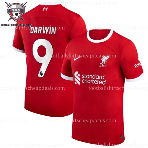 Liverpool Home Men Shirt 2023-24 Darwin 9 Printed