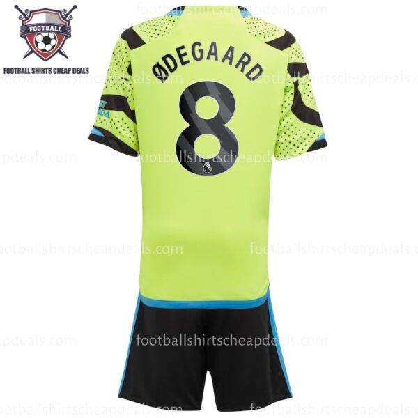 Arsenal Away Kid Kit 2023-24 Ødegaard 8