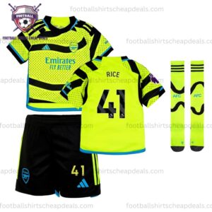 Arsenal Away Kid Kit 2023-24 Rice 41