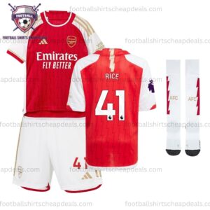 Arsenal Home Kid Kit 2023-24 Rice 41