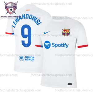 Barcelona Away Men Shirt 2023-24 Lewandowski 9